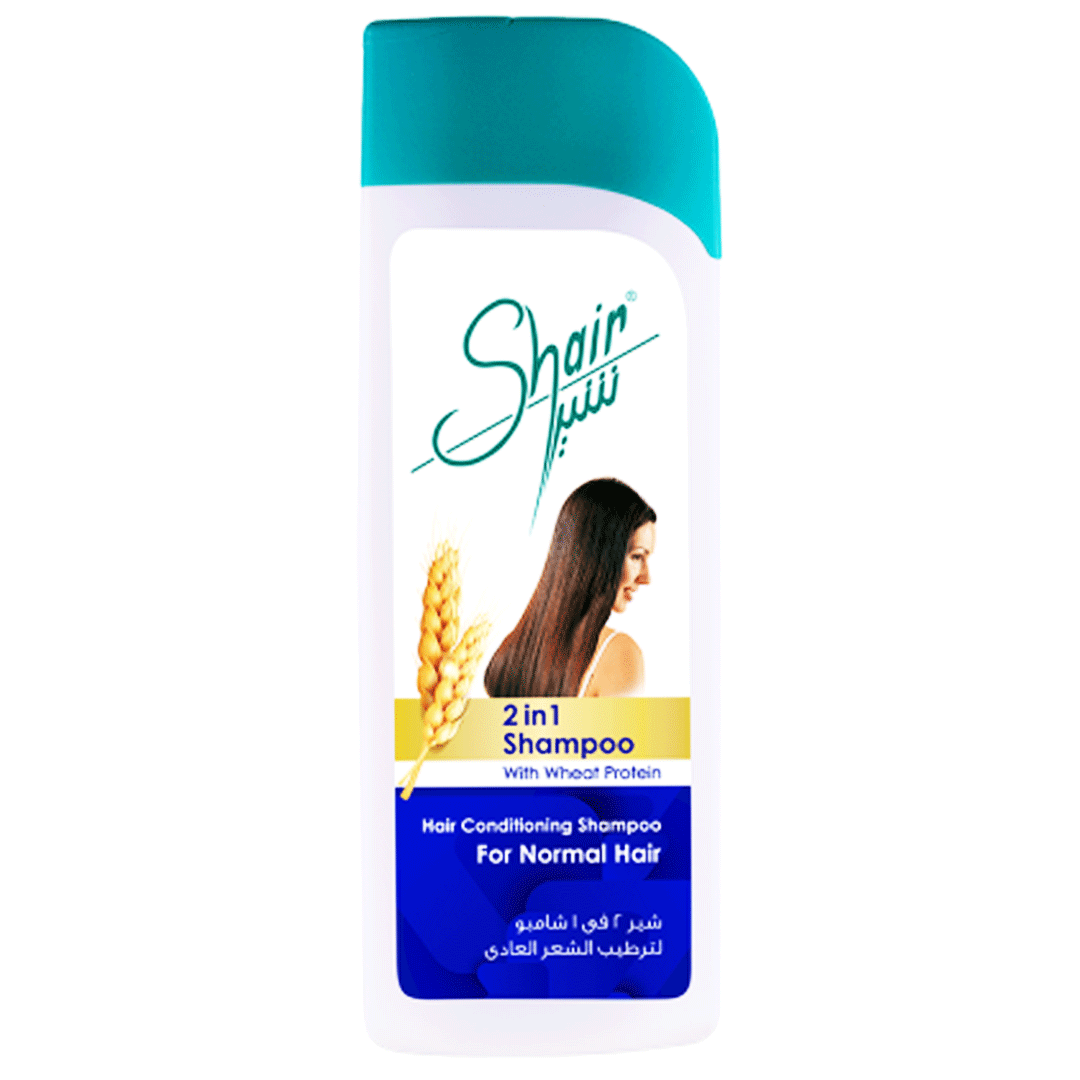 شير شامبو 2×1 بروتين قمح شعر عادى - Shair Shampoo 2×1 Wheat Protein Normal Hair