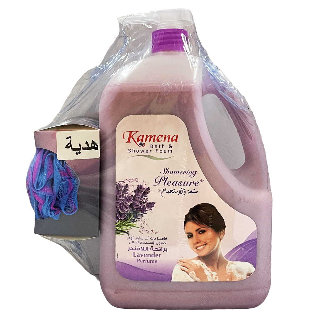 كامينا شاور لافندر + هدية - Kamena Shower Lavender + Gift