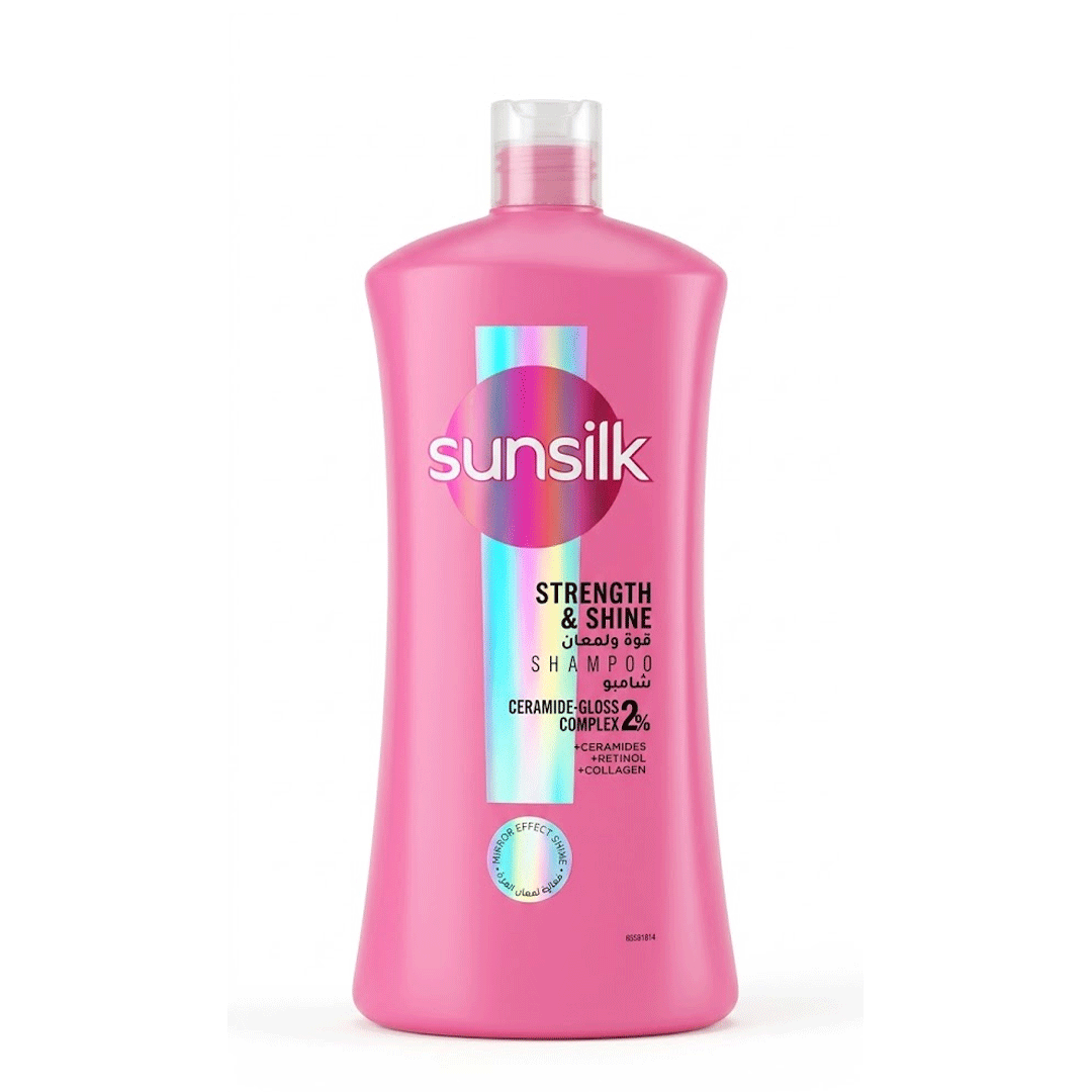 صانسيلك شامبو قوه ولمعان - Sunsilk Shampoo Shine & Strength (1L)